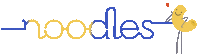 noodlesagency logo blue yellow web Sticker