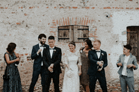 neroQuette celebration friends wedding toast GIF