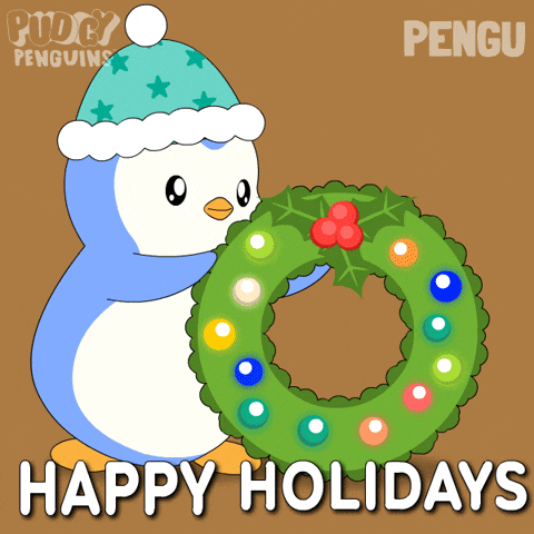 Merry Christmas GIF by Pudgy Penguins