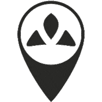 VAUDE mountain sports green shape outdoor sport vaude Sticker