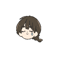 Sad Art Sticker