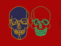 skull line GIF by Souzacampus