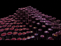 lucaionescuart 3d wave nft abstract GIF