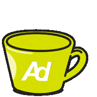 Café Sticker by Adview