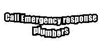 emergencyresponseplumbers call emergency response plumbers Sticker