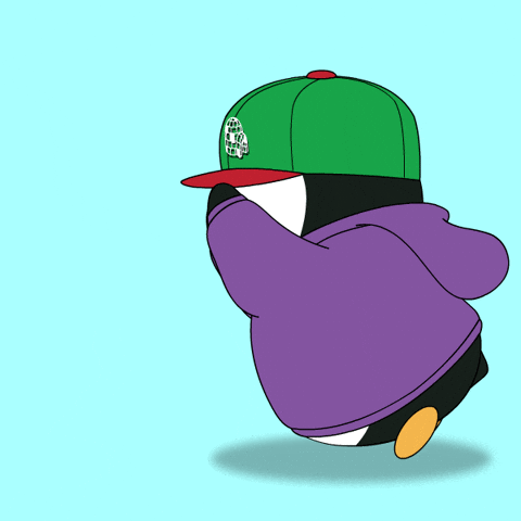 Its Friday Dancing GIF by Pudgy Penguins