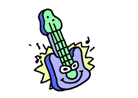 Dance Rock Sticker by robe.prieto