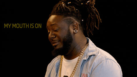 T-Pain Wings GIF by First We Feast: Hot Ones