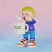 Tired Coffee GIF by Mobile game studio