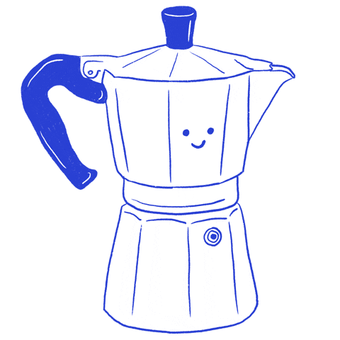 Coffee Illustration Sticker
