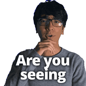 Looking Do You See Sticker