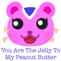 Animal Crossing Squirrel Sticker