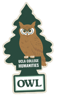 Birds Of A Feather Owl Sticker by UCLA
