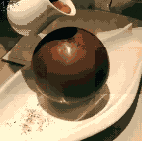 chocolate dessert GIF