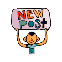 New Post Okz Sticker by Orlando Korzo