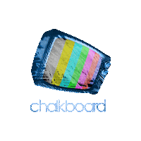 ChalkboardTV chalkboardtv chalkboard tv chalkboard productions Sticker