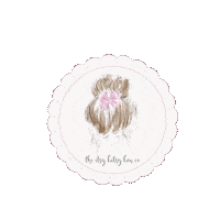 Theitsybitsybowco braid bows piggies pigtail Sticker