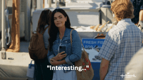 Catch Of The Day Snooping GIF by Hallmark Channel