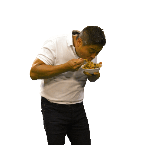 Hungry Asian Sticker by Go-Tan