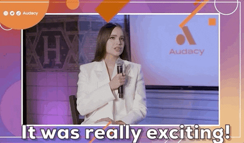 Excited GIF by Audacy