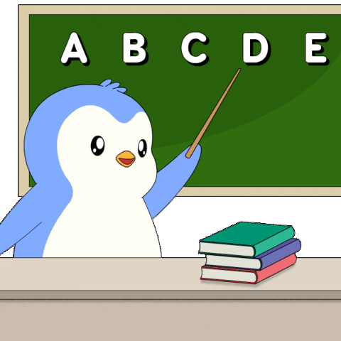 Back To School GIF by Pudgy Penguins