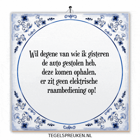 Auto Spreuk GIF by Tegelspreuken.nl