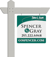 SpencerGrayJLS real estate sold sold sign john l scott Sticker