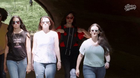 Girl Gang Mom Squad GIF by Scary Mommy