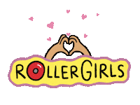Rollergirl Sticker