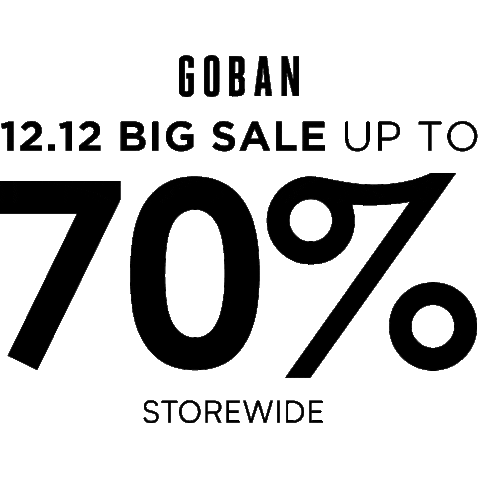 Shop Sale Sticker by GOBAN Cosmetics