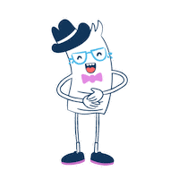 Happy Illustration Sticker by Billingo