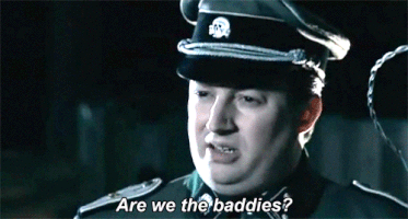 Mitchell And Webb Are We The Baddies GIF by Giphy QA