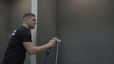 Spray Granite GIF by Resin Mill