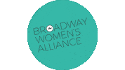 broadwaywomensalliance women theatre theater womens Sticker