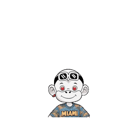 Palm Trees Miami Sticker by Zhot
