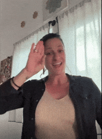 American Sign Language Hello GIF by CSDRMS
