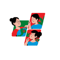 Wedu_Global women sustainability international womens day break the bias Sticker