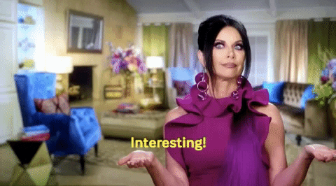 good to know real housewives GIF by leeannelocken
