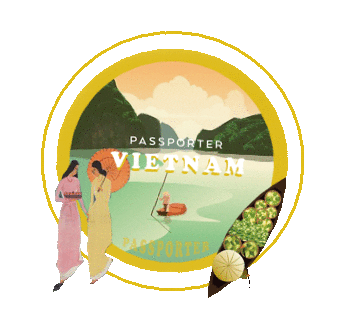 Vietnam Brandtrip Passporter Sticker by Passporter