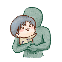 Lolo Hug Sticker