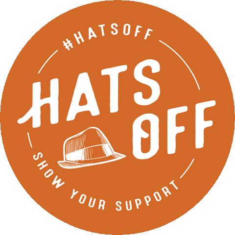 Hats Off Sticker by AMF Media Group for iOS & Android | GIPHY