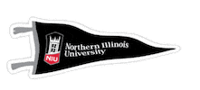 niu huskies Sticker by Northern Illinois University