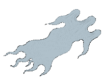 Music Video Ghost Sticker by The Silver Sphere