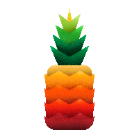 clement_dolais pineapple clementdolais Sticker
