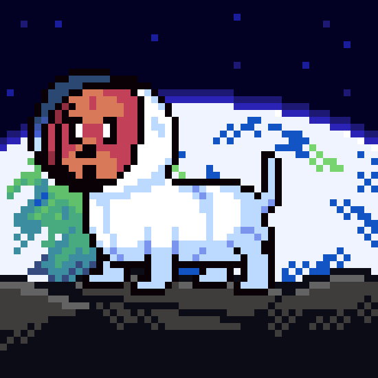 Dog Space GIF by Abstract HotDogs