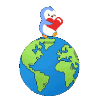 Travel Love Sticker by Pudgy Penguins