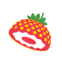 drinkwildwonder organic strawberry probiotic gut health Sticker