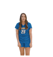womens soccer hair flip Sticker by Delaware Blue Hens