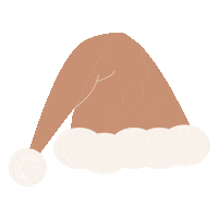 Santa Hat Christmas Sticker by Casavida