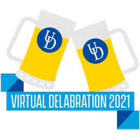 Delaware Sticker by UDel Alumni